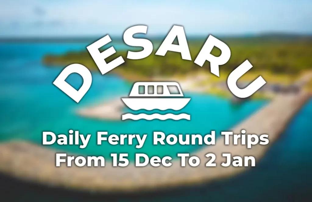 Singapore To Desaru Coast Daily Ferry Round Trips Available From 15 Dec To 2 Jan